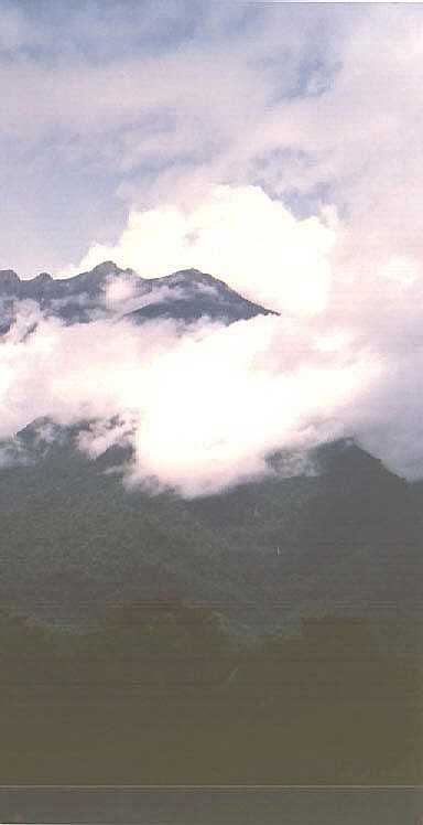 Mountain K. K. (4101 m) Highest mountain in South-East Asia