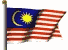 Animated flag of Malaysia.
